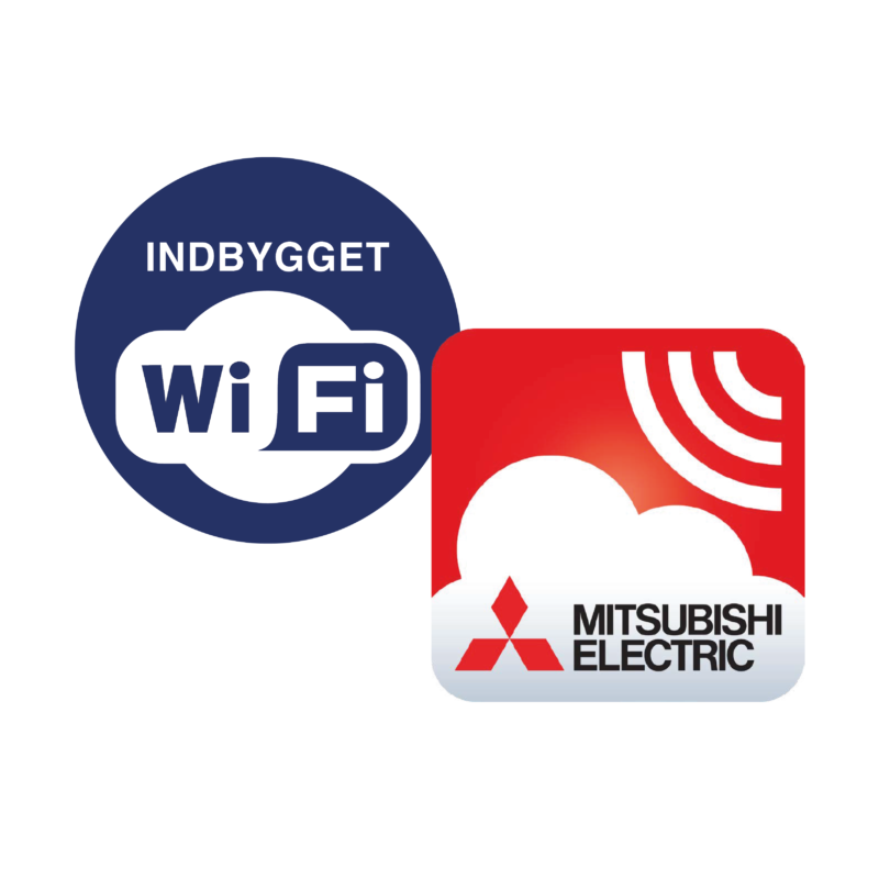 Logoer Mitsubishi Electrics Indbygget Wifi - kinnan.dk