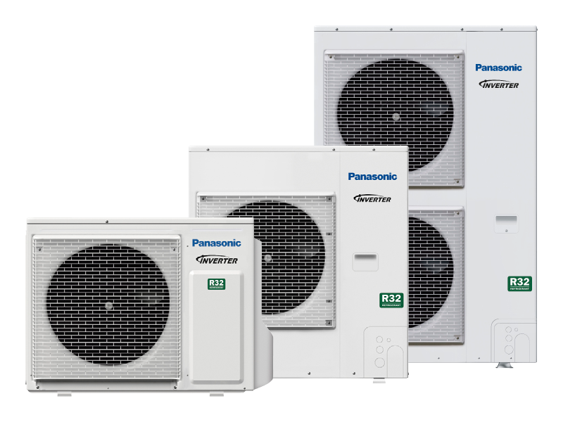 Panasonic PACi energibesparende udendørsenheder til varmepumper - Multi-Mix-PACi-Elite - kinnan.dk