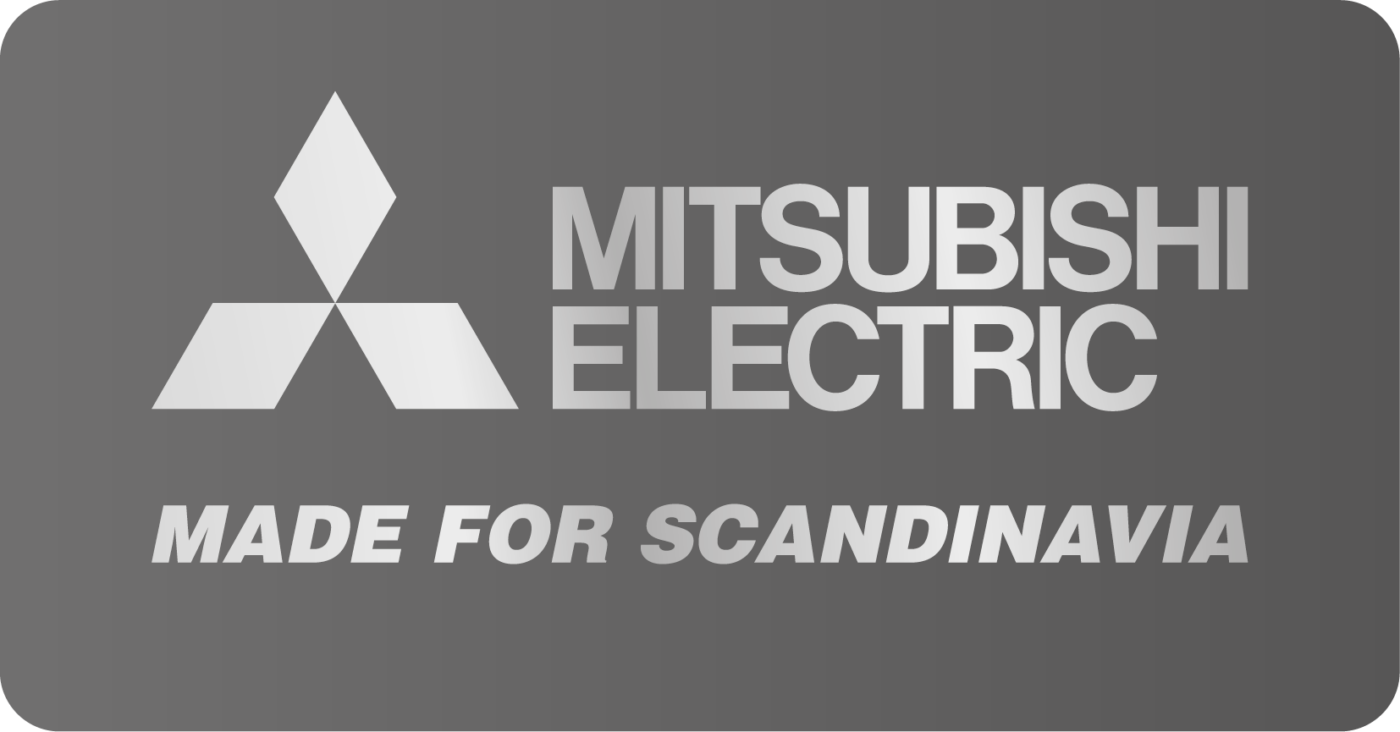 Mitsubishi Electric - made for Scandinavia logo